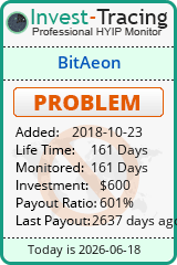 HYIP Monitor-Invest-Tracing.com