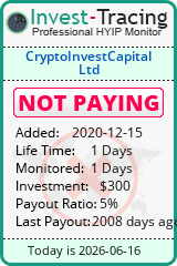 HYIP Monitor-Invest-Tracing.com