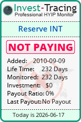 HYIP Monitor-Invest-Tracing.com