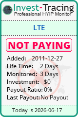 HYIP Monitor-Invest-Tracing.com