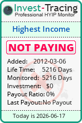 HYIP Monitor-Invest-Tracing.com