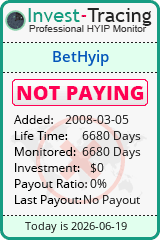 HYIP Monitor-Invest-Tracing.com