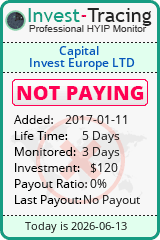 HYIP Monitor-Invest-Tracing.com