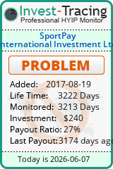HYIP Monitor-Invest-Tracing.com