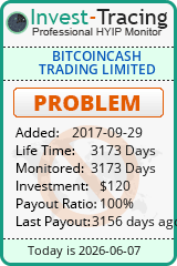 HYIP Monitor-Invest-Tracing.com