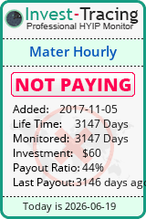 HYIP Monitor-Invest-Tracing.com