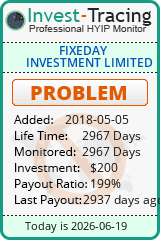 HYIP Monitor-Invest-Tracing.com