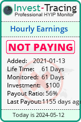 Hourly Earnings details image on Invest Tracing