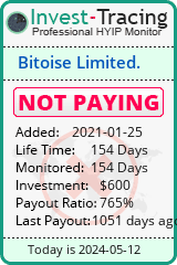 Bitoise Limited. details image on Invest Tracing