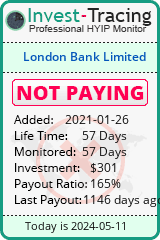 London Bank Limited details image on Invest Tracing