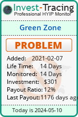 Green Zone details image on Invest Tracing