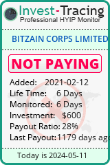 BITZAIN CORPS LIMITED details image on Invest Tracing