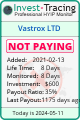Vastrox LTD details image on Invest Tracing