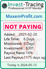 MaxemProfit.com details image on Invest Tracing