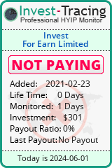 Invest For Earn Limited details image on Invest Tracing
