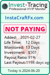InstaCraftFx.com details image on Invest Tracing