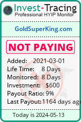 GoldSuperKing.com details image on Invest Tracing