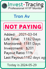 Tronav.biz details image on Invest Tracing