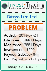 HYIP Monitor-Invest-Tracing.com