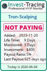 HYIP Monitor-Invest-Tracing.com