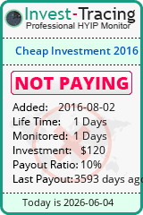 HYIP Monitor-Invest-Tracing.com