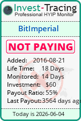 HYIP Monitor-Invest-Tracing.com