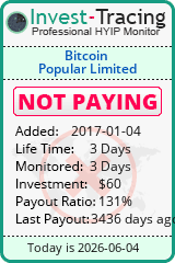 HYIP Monitor-Invest-Tracing.com