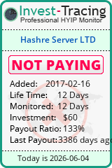 HYIP Monitor-Invest-Tracing.com