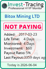 HYIP Monitor-Invest-Tracing.com