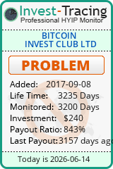 HYIP Monitor-Invest-Tracing.com