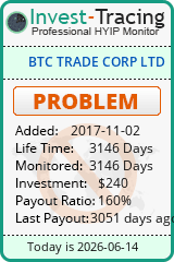 HYIP Monitor-Invest-Tracing.com