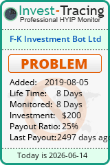 HYIP Monitor-Invest-Tracing.com