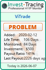 HYIP Monitor-Invest-Tracing.com