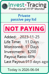 HYIP Monitor-Invest-Tracing.com