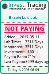 HYIP Monitor-Invest-Tracing.com