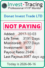 HYIP Monitor-Invest-Tracing.com