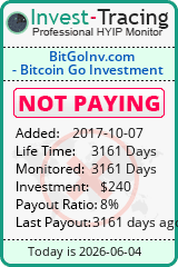 HYIP Monitor-Invest-Tracing.com