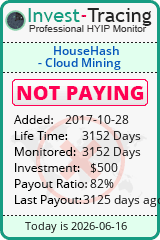HYIP Monitor-Invest-Tracing.com