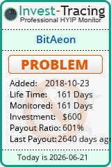 HYIP Monitor-Invest-Tracing.com
