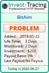 HYIP Monitor-Invest-Tracing.com