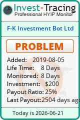 HYIP Monitor-Invest-Tracing.com