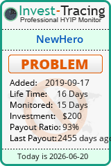 HYIP Monitor-Invest-Tracing.com