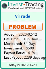 HYIP Monitor-Invest-Tracing.com