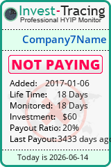 HYIP Monitor-Invest-Tracing.com