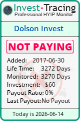 HYIP Monitor-Invest-Tracing.com