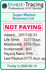 HYIP Monitor-Invest-Tracing.com