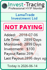 HYIP Monitor-Invest-Tracing.com