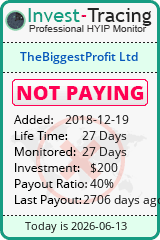 HYIP Monitor-Invest-Tracing.com