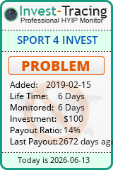 HYIP Monitor-Invest-Tracing.com