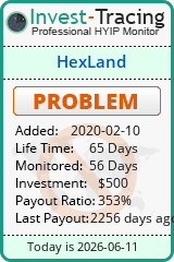 HYIP Monitor-Invest-Tracing.com